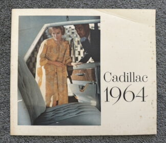 1964 Cadillac Range Brochure Fleetwood, Sixty-two, De Ville