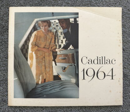 1964 Cadillac Range Brochure Fleetwood, Sixty-two, De Ville
