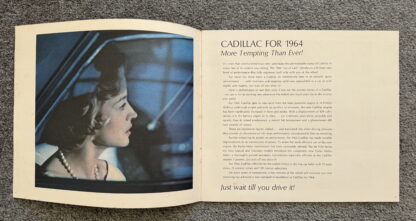 1964 Cadillac Range Brochure Fleetwood, Sixty-two, De Ville - Image 3