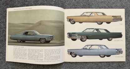1964 Cadillac Range Brochure Fleetwood, Sixty-two, De Ville - Image 4