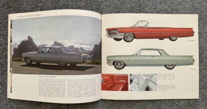 1964 Cadillac Range Brochure Fleetwood, Sixty-two, De Ville - Image 6