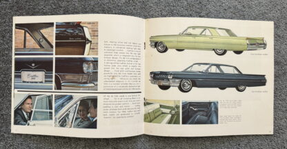 1964 Cadillac Range Brochure Fleetwood, Sixty-two, De Ville - Image 7