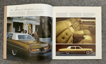 1976 Cadillac Range Brochure Eldorado, Fleetwood, Calais, DeVille - Image 4