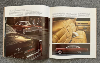 1976 Cadillac Range Brochure Eldorado, Fleetwood, Calais, DeVille - Image 8