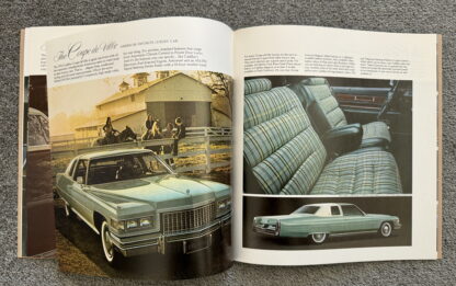 1976 Cadillac Range Brochure Eldorado, Fleetwood, Calais, DeVille - Image 9