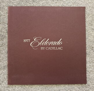 1977 Cadillac Eldorado Brochure