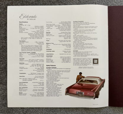 1977 Cadillac Eldorado Brochure - Image 6