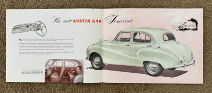 1952 Austin A40 Somerset Brochure - Image 2
