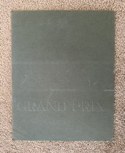 1969 Pontiac Grand Prix Brochure