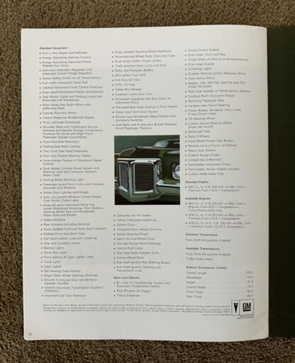 1969 Pontiac Grand Prix Brochure - Image 10