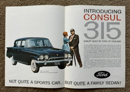 1961 Ford Consul 315 Deluxe Brochure - Image 3