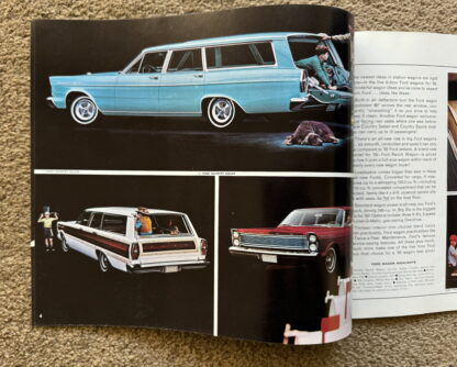 1965 Ford Wagon Range Brochure Falcon, Fairlane - Image 2