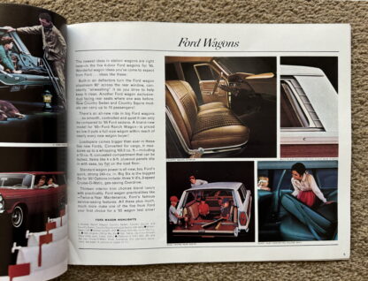 1965 Ford Wagon Range Brochure Falcon, Fairlane - Image 3