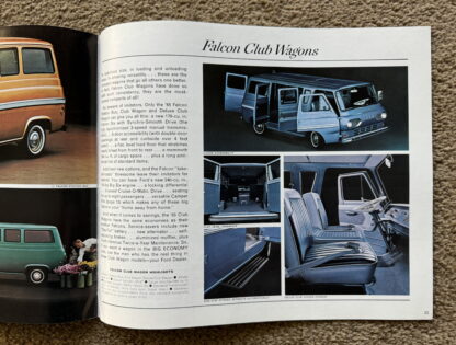 1965 Ford Wagon Range Brochure Falcon, Fairlane - Image 9