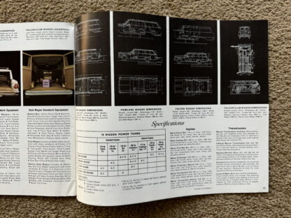 1965 Ford Wagon Range Brochure Falcon, Fairlane - Image 13