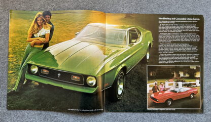 1972 Ford Mustang Brochure - Image 4