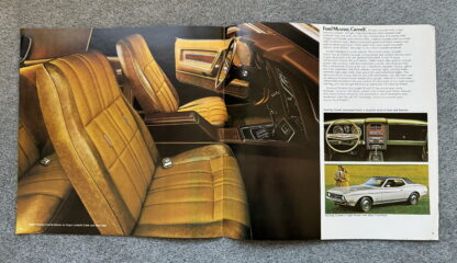 1972 Ford Mustang Brochure - Image 8