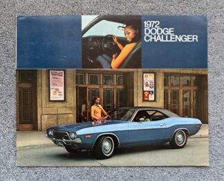 1972 Dodge Challenger Brochure