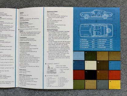 1972 Dodge Challenger Brochure - Image 3
