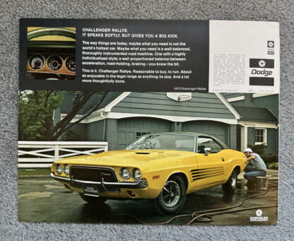 1972 Dodge Challenger Brochure - Image 4