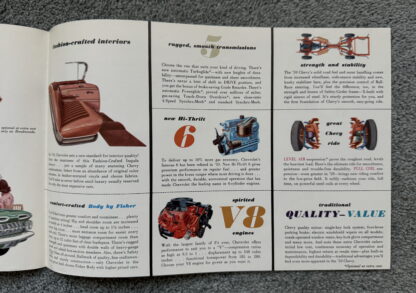 1959 Chevrolet Range Impala Bel Air Biscayne Kingswood Brochure - Image 7