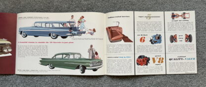 1959 Chevrolet Range Impala Bel Air Biscayne Kingswood Brochure - Image 8
