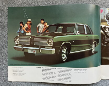 1967 Plymouth Chrysler Valiant Brochure - Image 2
