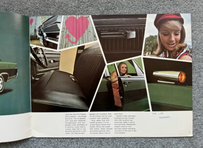 1967 Plymouth Chrysler Valiant Brochure - Image 3