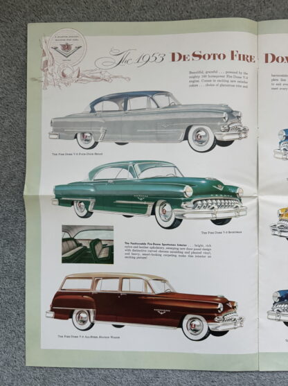 1953 DeSoto Chrysler Range Brochure Fire Dome Powermaster - Image 3