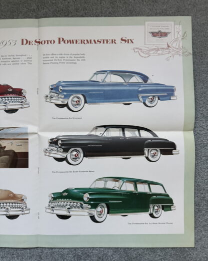 1953 DeSoto Chrysler Range Brochure Fire Dome Powermaster - Image 7
