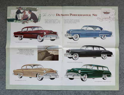 1953 DeSoto Chrysler Range Brochure Fire Dome Powermaster - Image 8