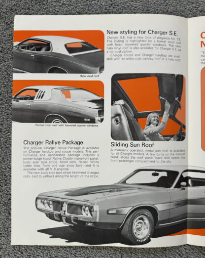 1973 Dodge Charger Brochure - Image 4