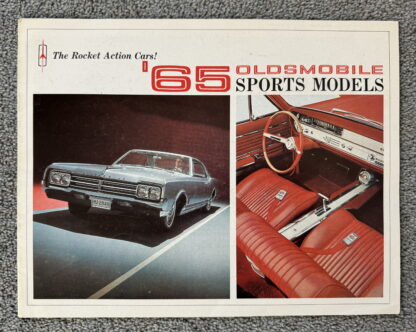 1965 Oldsmobile Sports Range Brochure Starfire, Jetstar, F-85