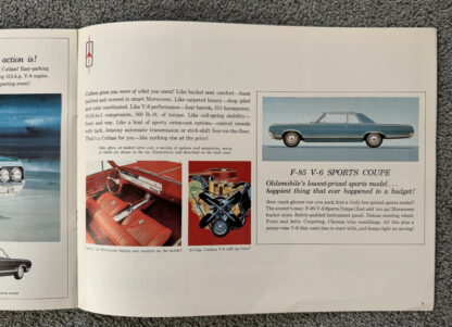 1965 Oldsmobile Sports Range Brochure Starfire, Jetstar, F-85 - Image 6