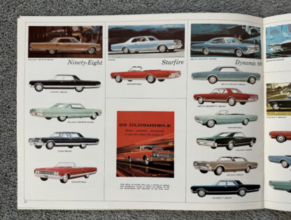 1965 Oldsmobile Sports Range Brochure Starfire, Jetstar, F-85 - Image 5