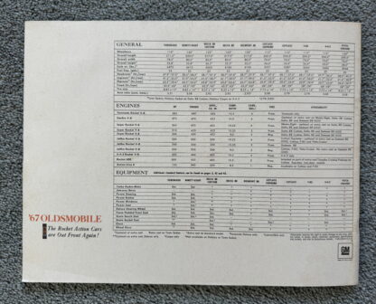 1967 Oldsmobile Range Brochure Tornado, Delta, 98, 88, F-85, Cutlass - Image 20