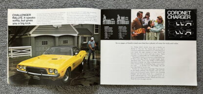 1972 Dodge Range Charger Challenger Coronet Dart Monaco Polara Brochure - Image 6