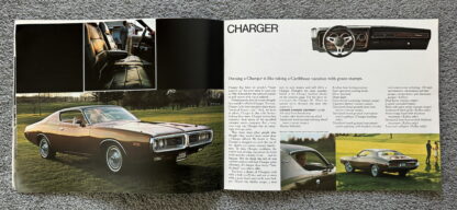 1972 Dodge Range Charger Challenger Coronet Dart Monaco Polara Brochure - Image 8
