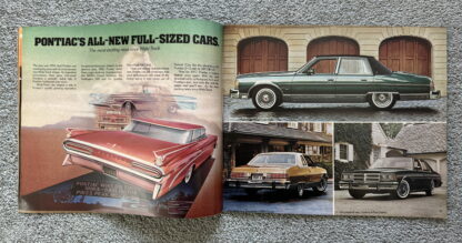 1977 Pontiac Range Brochure Firebird, Trans Am, Bonneville, LeMans, Catalina - Image 6