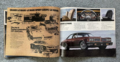 1977 Pontiac Range Brochure Firebird, Trans Am, Bonneville, LeMans, Catalina - Image 13