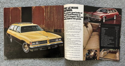 1977 Pontiac Range Brochure Firebird, Trans Am, Bonneville, LeMans, Catalina - Image 17