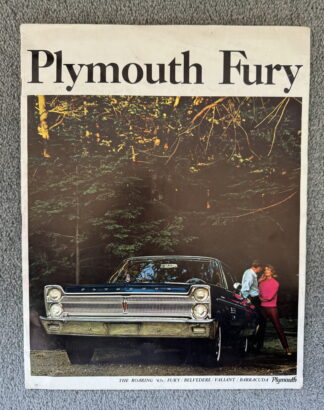 1965 Plymouth Fury Range Brochure