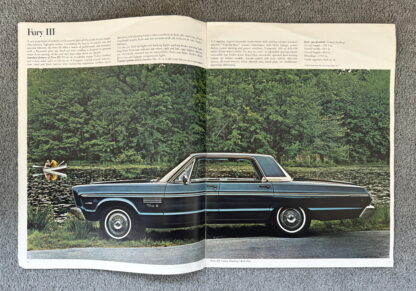 1965 Plymouth Fury Range Brochure - Image 5