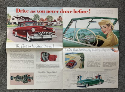 1952 DeSoto Chrysler Range Brochure Fire Dome, Custom, Deluxe - Image 3