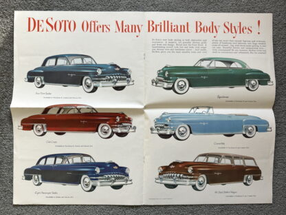 1952 DeSoto Chrysler Range Brochure Fire Dome, Custom, Deluxe - Image 6