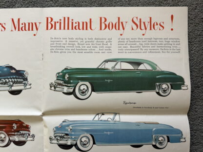 1952 DeSoto Chrysler Range Brochure Fire Dome, Custom, Deluxe - Image 7
