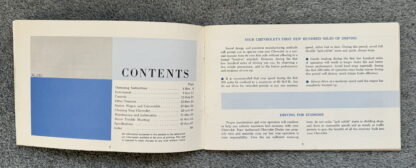 1963 Chevrolet Owners Guide Handbook - Image 3