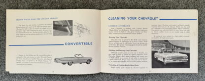 1963 Chevrolet Owners Guide Handbook - Image 12