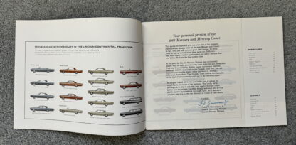 1966 Mercury and Comet Brochure Montclair, Monterey, Cyclone, Park Lane - Image 2
