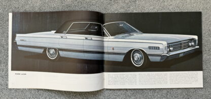 1966 Mercury and Comet Brochure Montclair, Monterey, Cyclone, Park Lane - Image 3